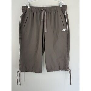 Vtg Nike Sportswear Knicker Shorts Women's XL Knee High Drawstring Streetwear